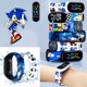 thumbnail image 2 of Relojes digitales Stitch Sonic con figuras de anime, LED luminosos, táctiles, impermeables, relojes deportivos electrónicos, regalos de cumpleaños para niños, juguetes, 2 of 5