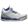 Air Jordan 3 Retro OG Mens Shoes White/Fire Red/True Blue 854262-106