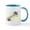 White/Blue Inside, variant on CafePress - Happy Easter Mugs - 11 oz Ceramic Mug - Novelty Coffee Tea Cup