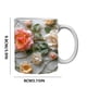 thumbnail image 3 of Tazas Infladas Taza del Mundo 11oz Sublimación La Taza Letras de la taza, 3 of 9