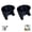 Black, variant on Flour Funnel for Kitchen Stand Mixer, Fits 5-Quart Tilt-Head, Plastic Pouring Chute for Mess-Free Baking, Dishwasher Safe