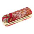 thumbnail image 4 of kusrkot 2 Pieces Embroidered Brocade Case Holder With Mirror,Chinese Traditional Flower, 4 of 9