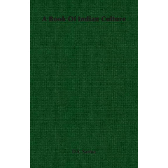 Book of Indian Culture