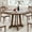Brown, variant on 47 Inch Wood Round Dining Table for 4, Modern Kitchen Table, Farmhouse Dinner Table with Wooden Top and Sturty Legs for Dining Room, Living Room (Grey)
