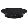thumbnail image 2 of Rotating Display Stand Jewelry Shoes Adjustable Revolving Black display stand Velvet Base, 2 of 9