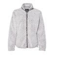 thumbnail image 1 of Boxercraft B50503355 Womens Sherpa Full-Zip Jacket, Frosty Grey - Large, 1 of 2