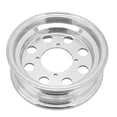 thumbnail image 1 of Front Wheel Vacuum Rim, High Strength Rustproof Reduce Tire Wear Long Service Life Motorcycle Wheel Rim  for 8in Tires, 1 of 7