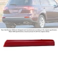 thumbnail image 3 of Red Rear Bumper Reflector Replacement ABS Rear Side Reflector MDX 2010-2013 Buckle Installation, 3 of 7