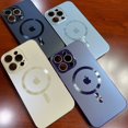 thumbnail image 3 of Funda MAGSAFE De Acero ULTRA PREMIUM MAGNETIK iPhone 14 13 12 11 PRO MAX Lente De Alta Calidad, 3 of 4