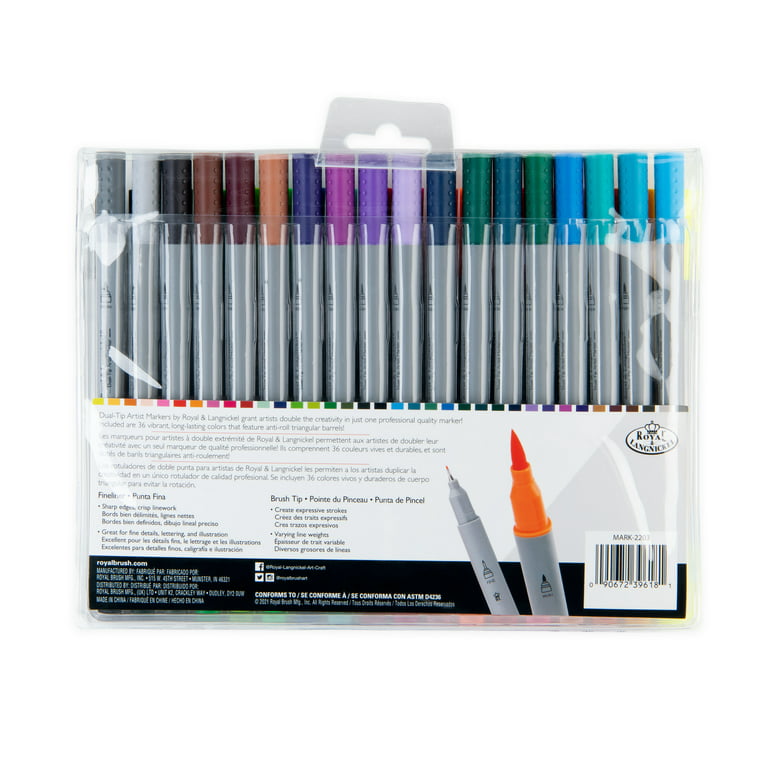 Royal & Langnickel Double Tipped Color Markers 36 Pack