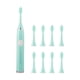 thumbnail image 2 of Cepillo de dientes, cepillo de dientes con 8 cabezales, 5 modos de limpieza, resistencia al agua IPX7 - Cepillo de dientes recientemente mejorado, mayor vida útil, carga más rápida, 2 of 7