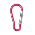 thumbnail image 3 of 5/10/50 pcs Aluminum Carabiner Key Chain Clip Outdoor Camping Keyring Snap Hook Water Bottle Buckle Kit Climbing Accessories, 3 of 6