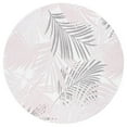 thumbnail image 5 of SAFAVIEH Courtyard Jenae Botanical Indoor/Outdoor Area Rug, Ivory/Pink, 9' x 12', 5 of 9