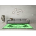 thumbnail image 3 of Ahgly Company Indoor Rectangle Medallion Emerald Green French Area Rugs, 5' x 8', 3 of 4