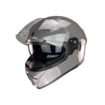 thumbnail image 3 of Casco para Moto Kov Beta Gris Brillante, 3 of 5