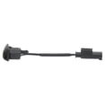 thumbnail image 3 of Windscreen Washer Sprayer Jet, High Efficiency Windshield Washer Spray Nozzle Wear Resistant Rugged 61667046060 Black Easy Installation  For Cars, 3 of 8