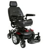 Drive Medical Titan AXS Mid-Wheel Power Wheelchair, Captain Seat