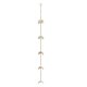thumbnail image 1 of Cadenas de guirnaldas celestiales de fase lunar Colgante de hoja de oro transparente Afortunado Sencillez, 1 of 3