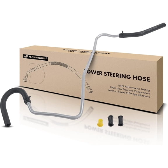 A-Premium Power Steering Return Line Hose Assembly Compatible with Toyota Sienna 2007 2008 2009 2010, V6 3.5L, Cooler To Reservoir