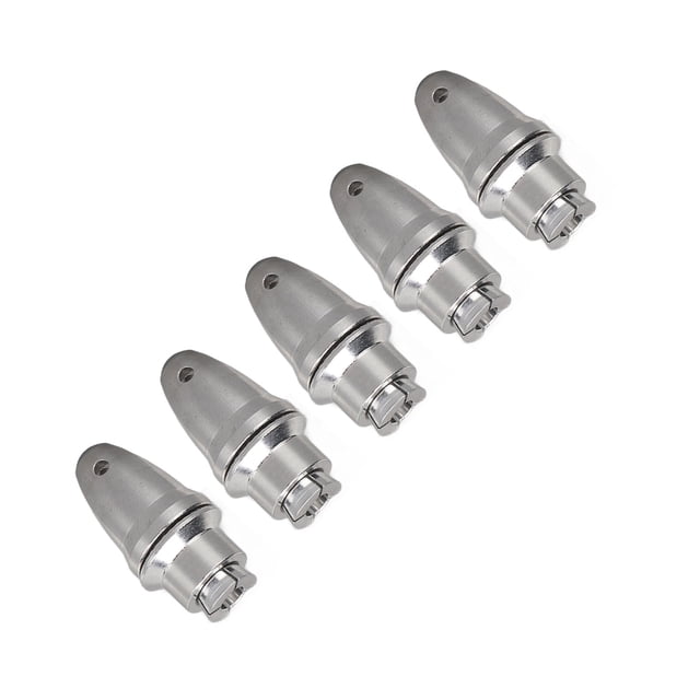 DEWIN 5PCS Clip de hélice Abrazadera de Paleta de Aluminio para XXD Motor sin escobillas RC Avión de ala Fija
