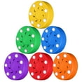 thumbnail image 1 of unbranded 6Ud Pelotas De Hockey Para Roller Hockey Con Colores Vibrantes Y Uso Deportivo, 1 of 6