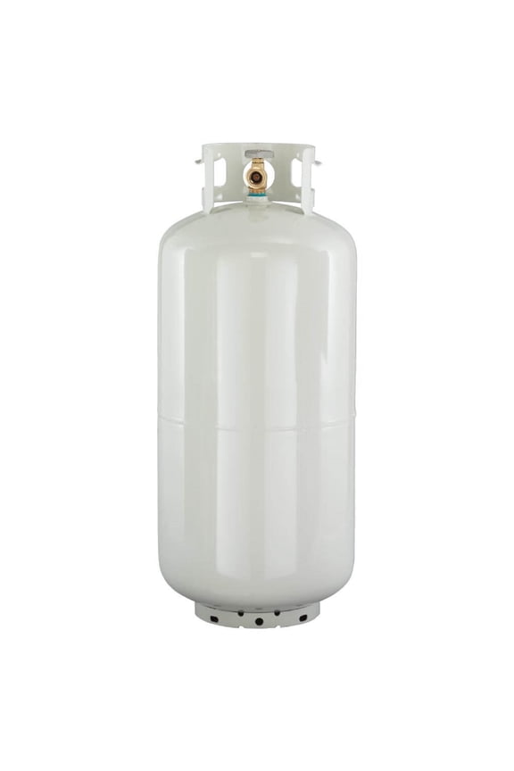 New 40 lb. Steel Propane LP Cylinder Tank with Type 1 OPD Valve DOT Approved - Ships Empty