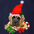thumbnail image 3 of CafePress - English Mastiff Christmas Long Sleeve T Shirt - Mens Hooded Shirt, 3 of 3
