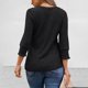 thumbnail image 5 of Suéter de maternidad,Camiseta informal para mujer, manga corta, cuello redondo, poliéster, estampado, largo regular, para uso diario y en casa, sopatenor, 5 of 9