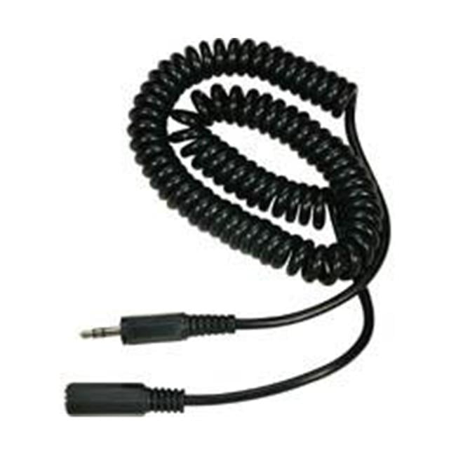 Steren Coiled 3.5mm Stereo Headphone Extension Cable 255185 Walmart