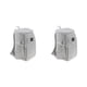 thumbnail image 1 of Eigraketly 18L Backpack Cooler Camping Picnic Insulated Container gris claro 2piezas, 1 of 6