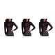 thumbnail image 1 of Minnieouse Camiseta básica de mujer Sexy de manga larga transparente para mujer camiseta cuello lavable Tops para primavera negro S Type1 NO1 Minnieouse CBP196625, 1 of 6
