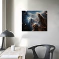thumbnail image 3 of Shiartex Space Decor for Boys Room Canvas Wall Art Solar System Posters for Bedroom Galaxy Room Decor Outer Space Room Decor Modern Astronomy Constellation Themed Pictures Framed 20x16 in/16x12 in, 3 of 4