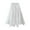 White, variant on Ediodpoh Women's Skirts Fashion Casual Heavy Industry Nail Bead Petal Mesh Skirt High Waist Mid Length Skirt Womens Midi Skirt Black One Size