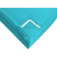 thumbnail image 6 of DNG Creations Zipper Fitted Sheet ( Includes - 1 Elastic Fitted Sheet & 2 Base Sheet has Zipper ) 100% Egyptian Cotton 12 Inch Deep Pocket (Solid Turquoise Blue - Full ), 6 of 9