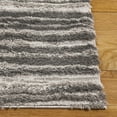 thumbnail image 3 of SAFAVIEH Seattle Pavel Abstract Shag Area Rug, Ivory/Grey, 4' x 6', 3 of 10