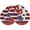 #3, variant on FastXmas 4 Pieces America 250th Anniversary Placemats Decoration, 14 Inch Linen Table Mats, Classic Red White Blue Patriotic Placemats for Independence Day, 4th of July Table Memorial Day Decor