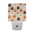 thumbnail image 6 of Yayeee LED Night Light for The Home Plug in With Light Sensors 2 Pack, Beige Halloween Pumpkin, 6 of 6