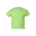 thumbnail image 2 of RABBIT SKINS Boys 5.5 oz. Jersey Short-Sleeve T-Shirt(RS3301)-Key LIME-4T, 2 of 3