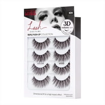 KISS Triple Push-Up Collection Fake Eyelashes Multipack, ‘Babydoll’, 4 Pairs