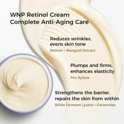 WNP Retinol Anti-Aging Face Cream with Pro-Xylane, Marigold & Ceramides, 1.7 fl oz
