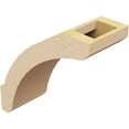 thumbnail image 5 of Ekena Millwork 5"W x 12"D x 12"H Lafayette Rough Cedar Woodgrain TimberThane Knee Brace, Primed, 5 of 6