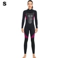 thumbnail image 3 of Soidarity Trajes de neopreno para adultos, equipo de surf grueso, ropa de natación para en exteriores Deportes acuáticos Hembra/Rojo púrpura S Soidarity OD020677-20, 3 of 6