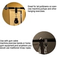 thumbnail image 2 of HWZWT 2pcs Tree Swing Straps Tree Swing Suspension Kit Gym Cable Machine Accessories Tree Swing Straps Tree Swing Suspension Kit Hammock Fitness Pull-Up Suspension Straps for Tree Swing, 2 of 5