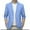 BU1, variant on Men's Lightweight Spring Summer Suit Jacket Casual Stretch Slim Fit Button Sport Coats Lapel Blazer