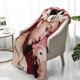 thumbnail image 3 of Manta con estampado multicolor, manta de franela súper suave, ligera y esponjosa, manta de cama Bhad Bhabie, 3 of 8