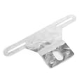 thumbnail image 2 of License Plate Light Bracket,Truck License Plate Light Bracket,Aluminum Silver Truck Trailer License Plate Light Mounting Bracket Holder Support, 2 of 8