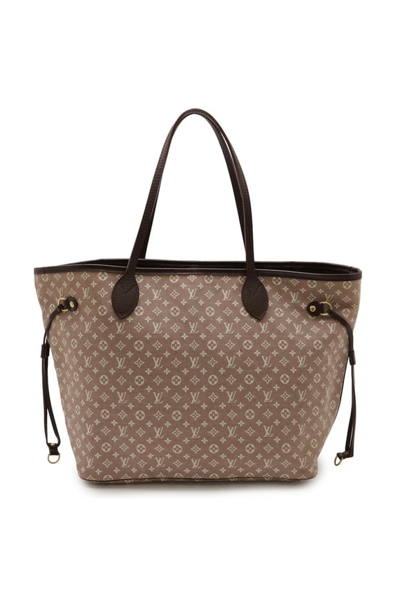 Pre-Owned LOUIS VUITTON Monogram Idylle Neverfull MM Tote Bag Shoulder Sepia M40515 (Good)
