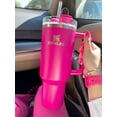 thumbnail image 3 of TERMO DE ACERO INOXIDABLE DE 30 OZ PARA BEBIDAS FRÍAS O CALIENTES COLOR ROSA, 3 of 4