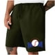 thumbnail image 1 of Puntoco Pantalones Cortos Deportivos Con Bolsillos Informales Elásticos Con Cordones Para Hombre, Pantalones Cortos Para El Hogar, Pantalones De Tres Cuartos, Verde Militar L, 1 of 5