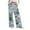 Beige, variant on Women's Fashion Casual Loose Printed Wide-Leg Sports Pants with Christmas Print, Comfortable Home and Outdoor Wear, Elastic Waist with Drawstring for Easy Fit, Light Blue, 2XL